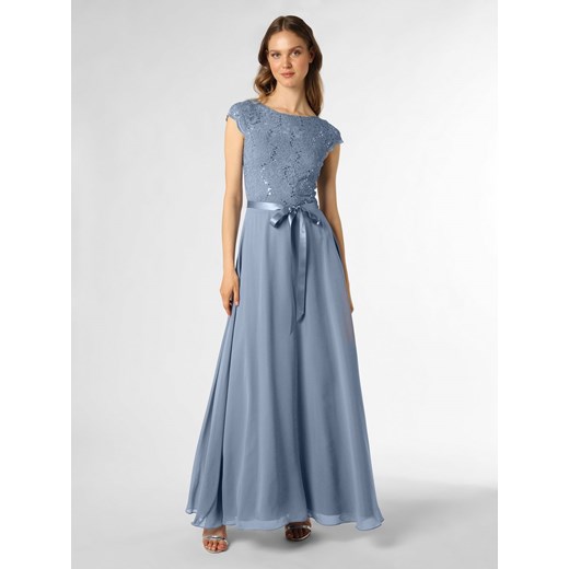 Swing Damska sukienka wieczorowa Kobiety niebieski jednolity ze sklepu vangraaf w kategorii Sukienki - zdjęcie 162833963