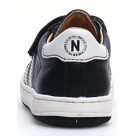 Naturino Skórzane sneakersy &quot;Rery&quot; w kolorze czarnym Naturino 27 wyprzedaż Limango Polska