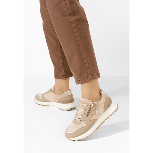 Khaki sneakersy damskie Estrea Zapatos 39 wyprzedaż Zapatos
