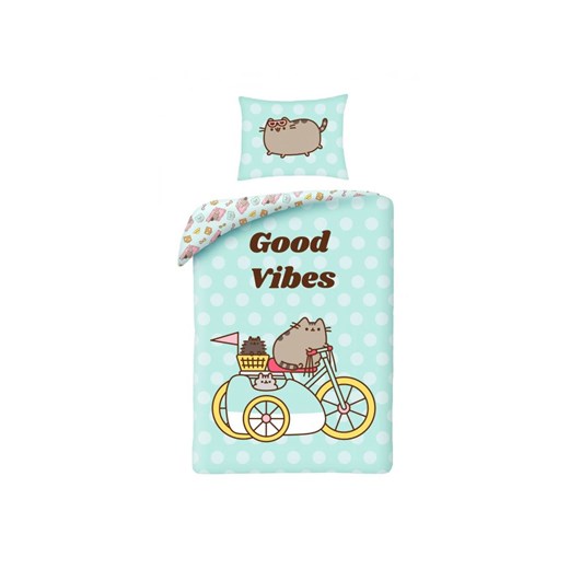 Pościel bawełniana dla dzieci Pusheen - 160x200cm+70x80cm Pusheen 160x200 5.10.15