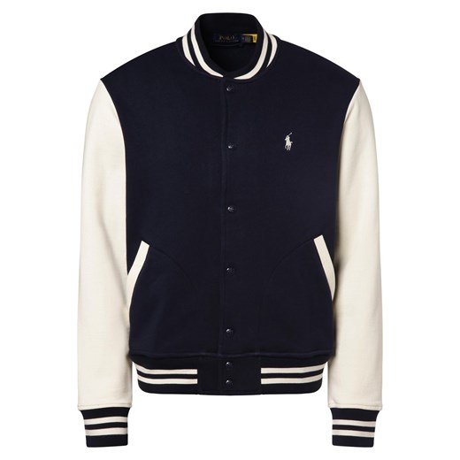 Polo Ralph Lauren Męska bluza rozpinana Mężczyźni Materiał dresowy granatowy Polo Ralph Lauren L vangraaf