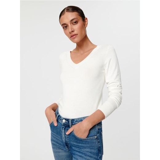 Sweter damski Sinsay w serek 