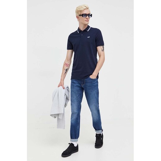 T-shirt męski Hollister Co. z krótkim rękawem