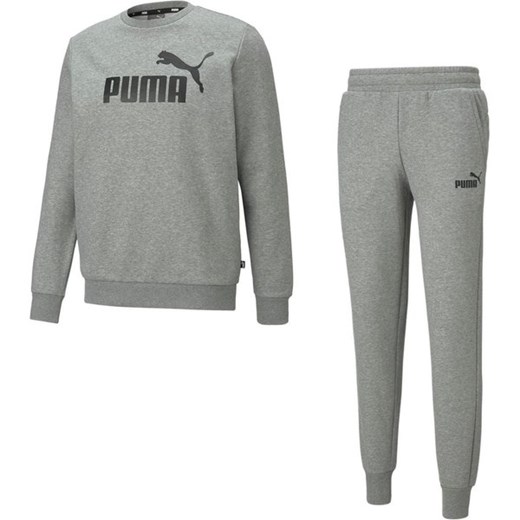 Komplet dresowy męski Essentials Big Logo Crew Puma Puma XL SPORT-SHOP.pl