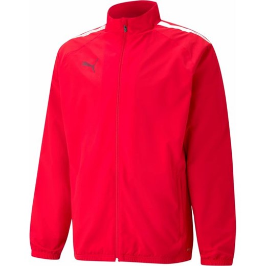 Czerwona bluza męska Puma w sportowym stylu 