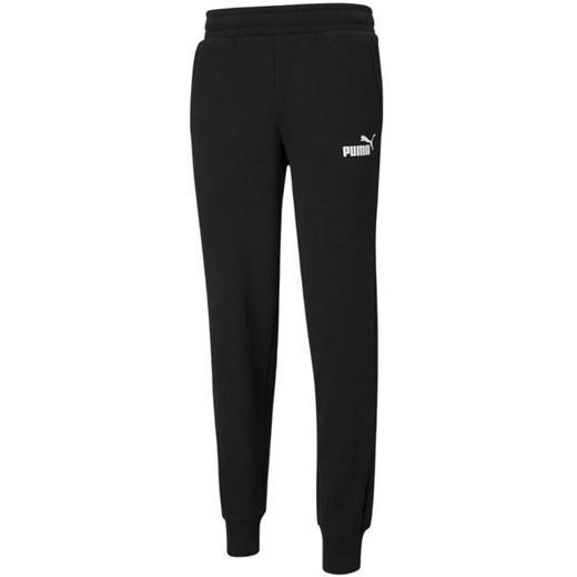 PUMA Spodnie męskie Essential Logo Pants czarne ze sklepu taniesportowe.pl w kategorii Spodnie męskie - zdjęcie 162908961