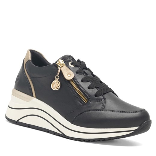 Sneakersy Remonte D0T03-01 Czarny Remonte 42 eobuwie.pl