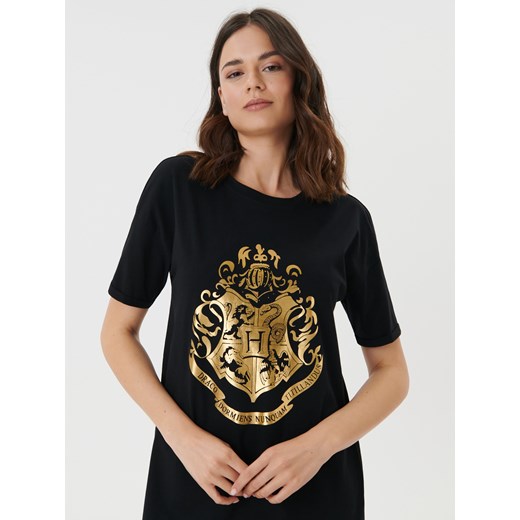 Sinsay - Koszula nocna Harry Potter - czarny Sinsay XL Sinsay