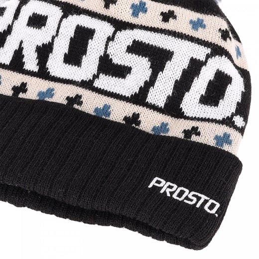 Męska czapka zimowa Prosto Natland - beżowa Sportstylestory.com
