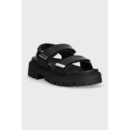 Aldo sandały Sanddy damskie kolor czarny na platformie 13542875.SANDDY Aldo 40 ANSWEAR.com