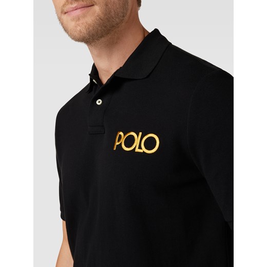 Koszulka polo z wyhaftowanym logo Polo Ralph Lauren L Peek&Cloppenburg  okazyjna cena