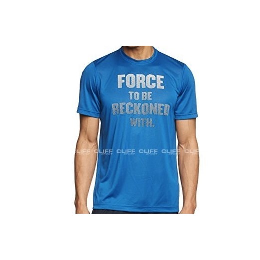 KOSZULKA REEBOK WOR FORCE TEE cliffsport-pl niebieski t-shirty