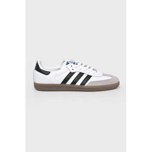adidas Originals sneakersy Samba OG kolor biały B75806 ze sklepu PRM w kategorii Buty sportowe męskie - zdjęcie 162932713