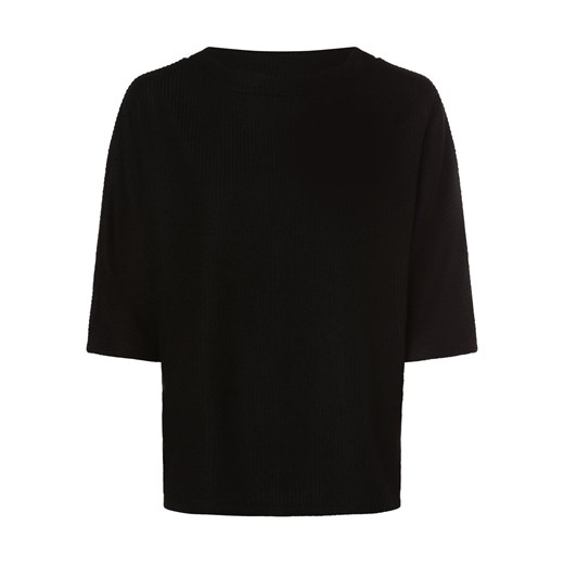 soyaconcept® Damska bluza nierozpinana Kobiety czarny jednolity ze sklepu vangraaf w kategorii Bluzy damskie - zdjęcie 162934442