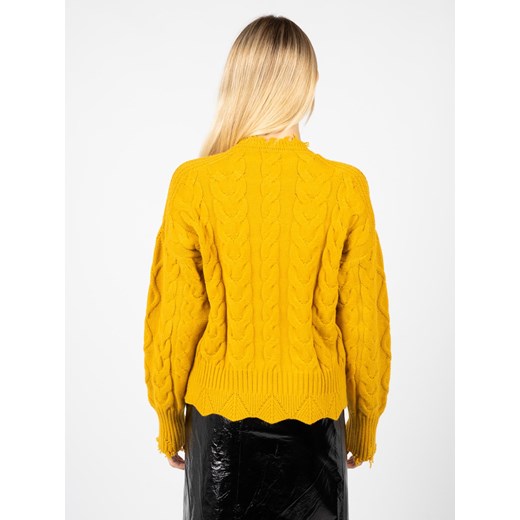 Pinko Sweter "Chianti" | 1G166W Y79B | Chianti | Kobieta | Żółty Pinko L okazyjna cena ubierzsie.com