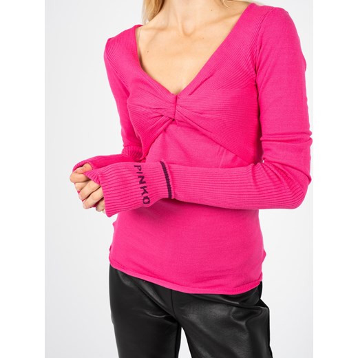 Pinko Sweter "Lattina" | 100735 A0K0 | Lattina | Kobieta | Różowy Pinko M okazja ubierzsie.com