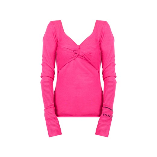 Pinko Sweter "Lattina" | 100735 A0K0 | Lattina | Kobieta | Różowy Pinko XS okazja ubierzsie.com