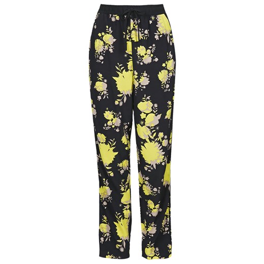 Floral Silhouette Woven Jogger topshop zielony 