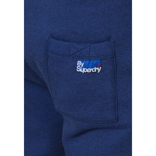 Superdry TRACKSTER  Spodnie treningowe columbia blue grit/black zalando szary Odzież