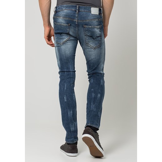 Guess SUPERSKINNY Jeansy Slim fit towers zalando szary mat