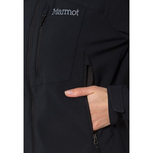 Marmot ESTES Kurtka Softshell black zalando czarny kurtki