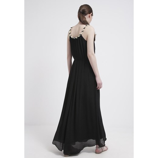 Suncoo Długa sukienka noir zalando czarny bawełna