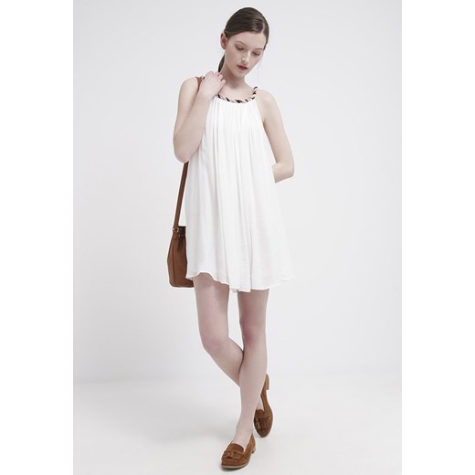 Suncoo CAMY Sukienka letnia blanc casse zalando bezowy krótkie
