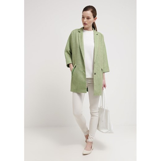 ESPRIT Collection Krótki płaszcz bright green zalando  len