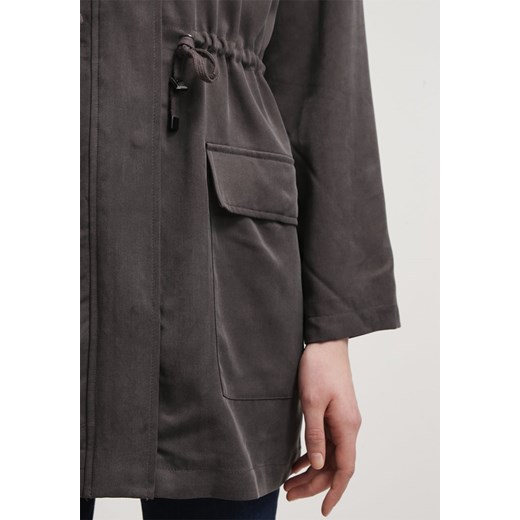 KIOMI Parka anthrazite zalando szary kaptur