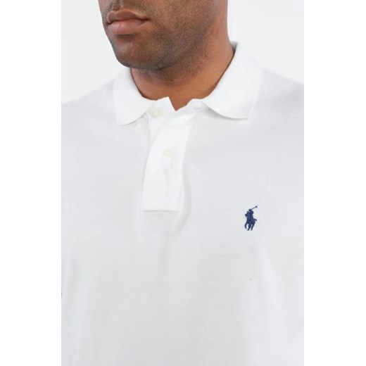 T-shirt męski Polo Ralph Lauren biały z krótkim rękawem 