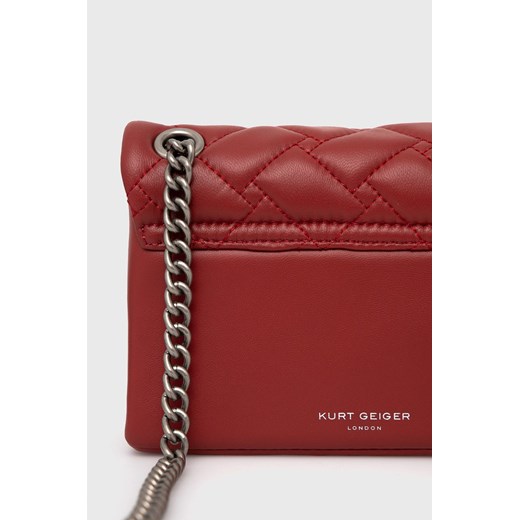 Kopertówka Kurt Geiger skórzana na ramię w stylu młodzieżowym niemieszcząca a4
