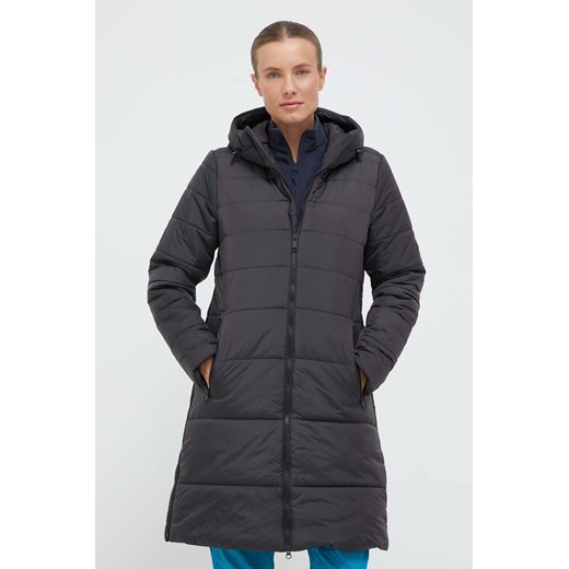 Jack Wolfskin kurtka Eisbach damska kolor czarny zimowa 1206981 ze sklepu ANSWEAR.com w kategorii Kurtki damskie - zdjęcie 163354093