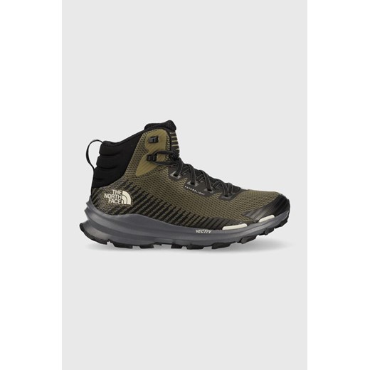 The North Face buty Vectiv Fastpack Mid Futurelight męskie kolor zielony NF0A5JCWWMB1 ze sklepu ANSWEAR.com w kategorii Buty trekkingowe męskie - zdjęcie 163354571