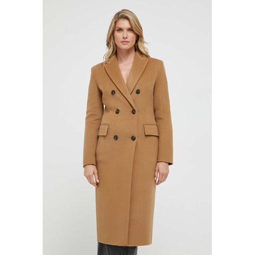 Płaszcz damski Pinko beżowy 
