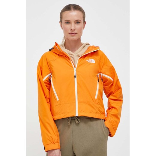 The North Face kurtka damski kolor pomarańczowy przejściowa ze sklepu ANSWEAR.com w kategorii Kurtki damskie - zdjęcie 163368292