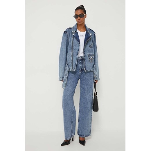 Kurtka damska niebieska Moschino Jeans