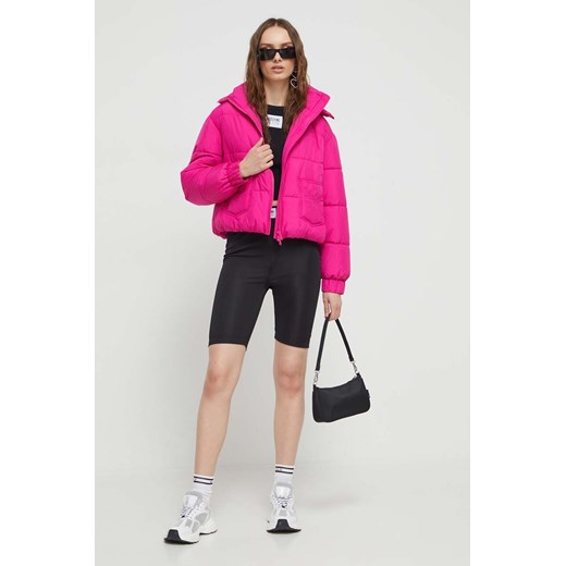 Kurtka damska Moschino Jeans krótka bez kaptura casualowa