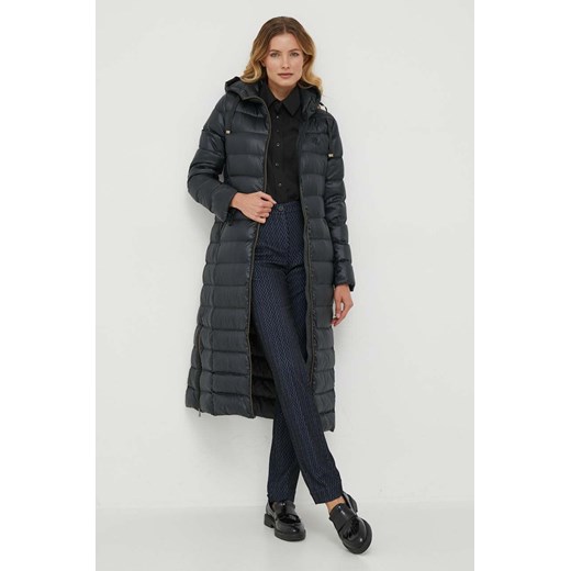 Lauren Ralph Lauren kurtka puchowa damska kolor czarny przejściowa S ANSWEAR.com
