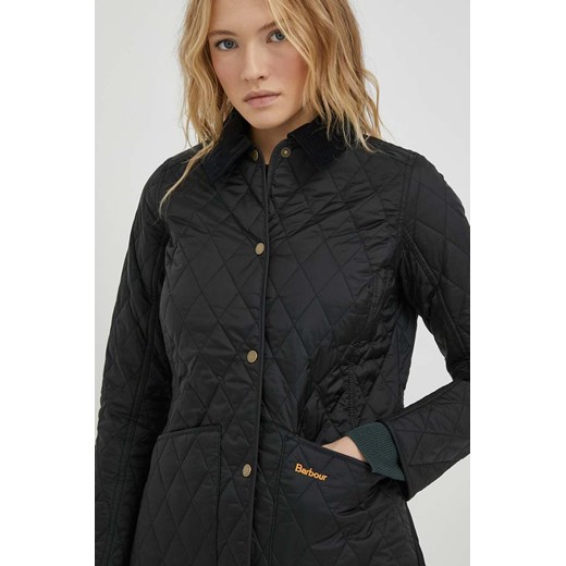 Barbour kurtka Annandale Quilted Jacket damska kolor czarny przejściowa LQU0475 ze sklepu ANSWEAR.com w kategorii Kurtki damskie - zdjęcie 163372123