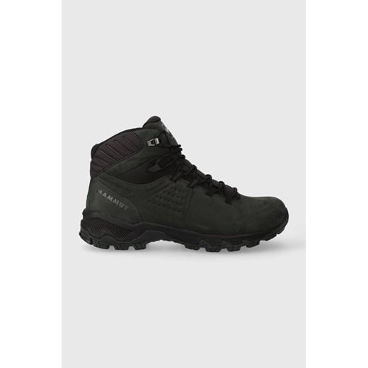 Mammut buty Mercury IV Mid GTX męskie kolor czarny lekko ocieplone 3030.04710 ze sklepu ANSWEAR.com w kategorii Buty trekkingowe męskie - zdjęcie 163374630