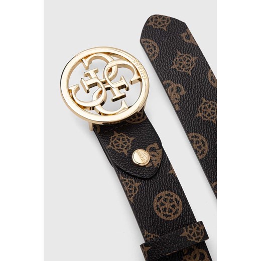 Guess pasek damski kolor czarny Guess M ANSWEAR.com