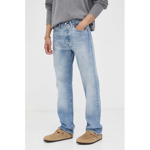 Levi&apos;s jeansy 501 męskie ze sklepu ANSWEAR.com w kategorii Jeansy męskie - zdjęcie 163376212