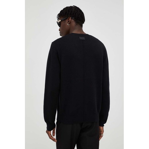 The Kooples sweter wełniany męski kolor czarny ciepły The Kooples XL ANSWEAR.com