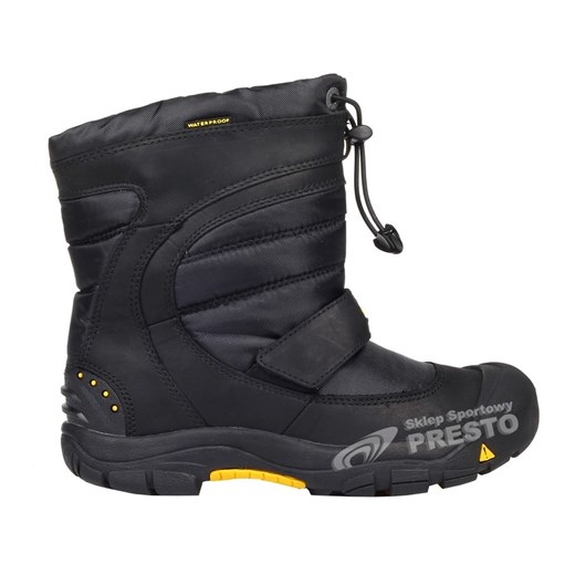Buty zimowe dziecięce śniegowce Breckenridge Keen - czarno-żółty 