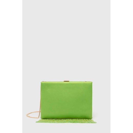 Pinko kopertówka kolor zielony ze sklepu ANSWEAR.com w kategorii Kopertówki - zdjęcie 163384670