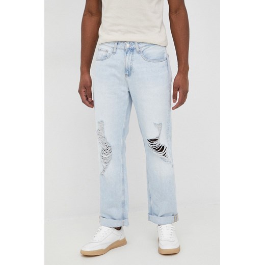 Calvin Klein Jeans jeansy J30J320460.PPYY męskie ze sklepu ANSWEAR.com w kategorii Jeansy męskie - zdjęcie 163398600