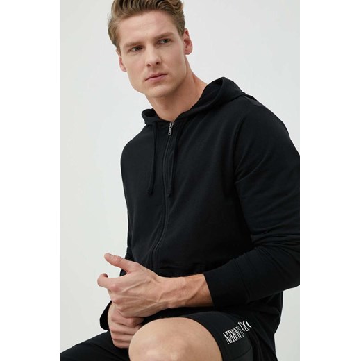 Polo Ralph Lauren bluza lounge kolor czarny gładka ze sklepu ANSWEAR.com w kategorii Bluzy męskie - zdjęcie 163399274