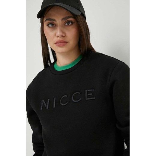 Nicce bluza damska kolor czarny z aplikacją L ANSWEAR.com