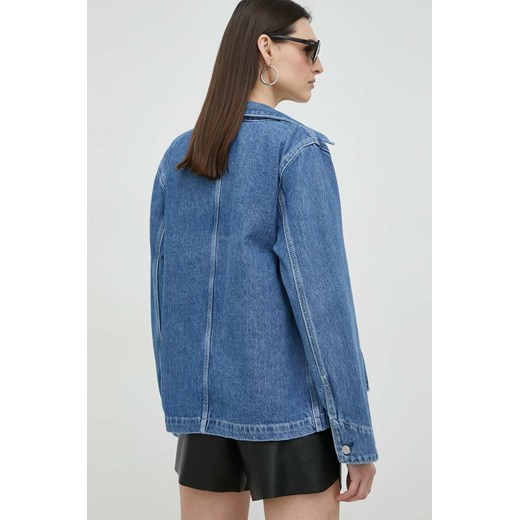 Levi&apos;s kurtka jeansowa damska kolor niebieski przejściowa L ANSWEAR.com