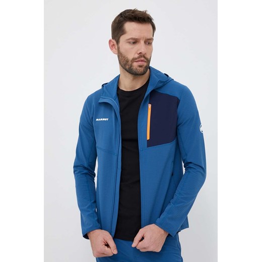 Mammut bluza sportowa Madris Light ML kolor granatowy ze sklepu ANSWEAR.com w kategorii Bluzy męskie - zdjęcie 163404482